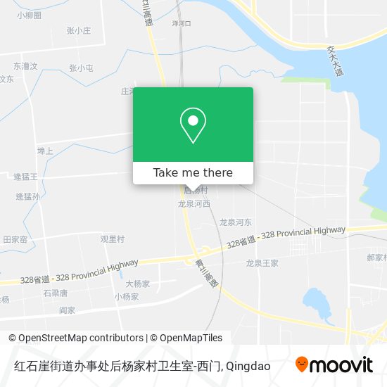 红石崖街道办事处后杨家村卫生室-西门 map