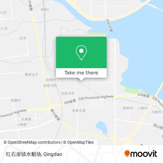 红石崖镇水貂场 map
