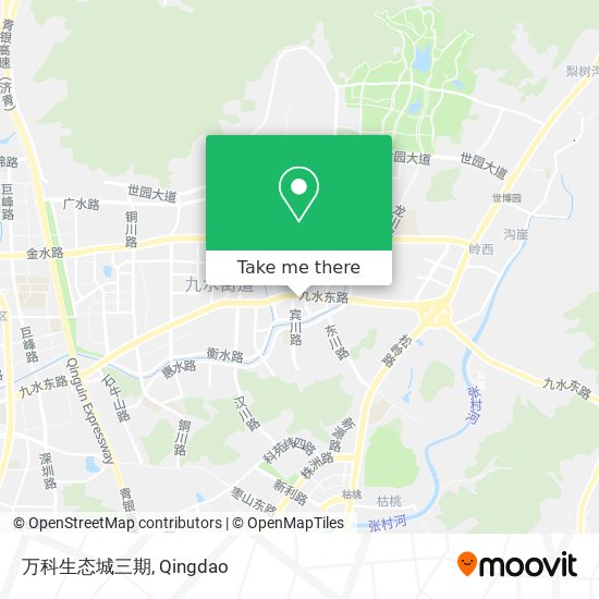 万科生态城三期 map