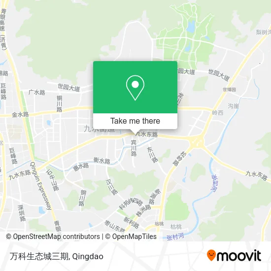万科生态城三期 map