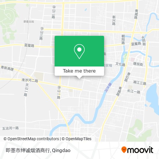即墨市绅诚烟酒商行 map