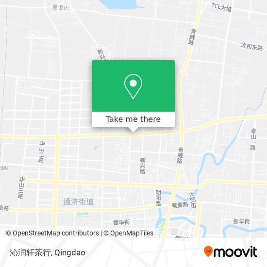 沁润轩茶行 map
