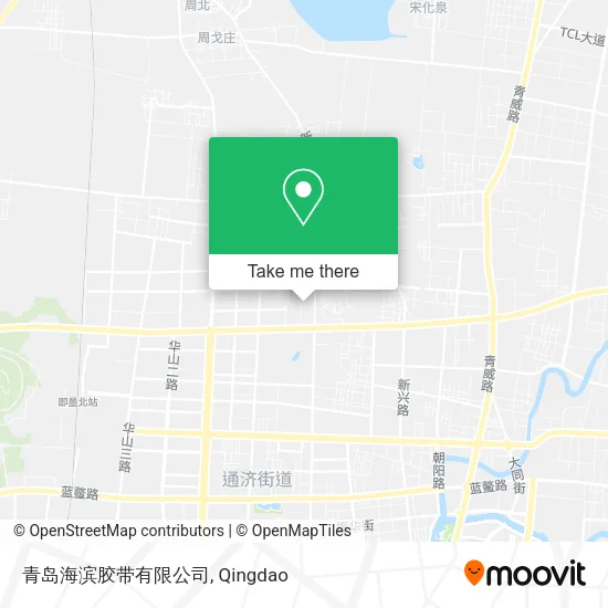 青岛海滨胶带有限公司 map