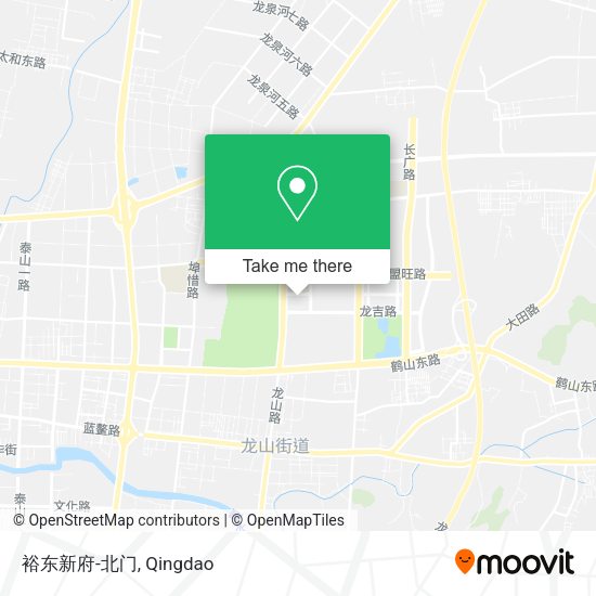 裕东新府-北门 map