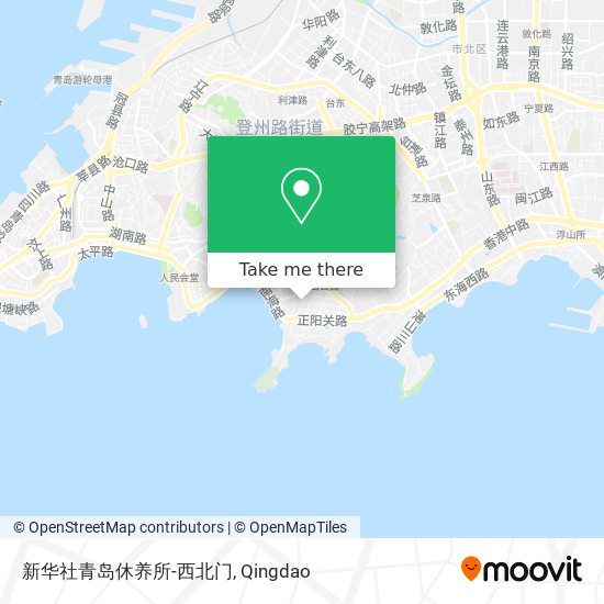 新华社青岛休养所-西北门 map