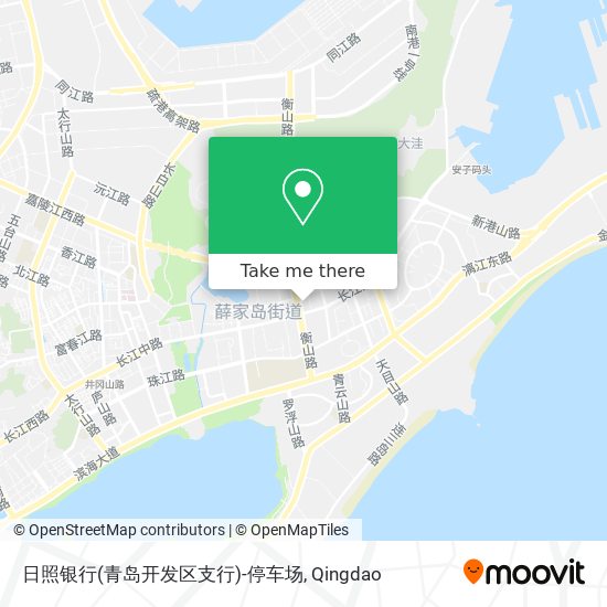 日照银行(青岛开发区支行)-停车场 map
