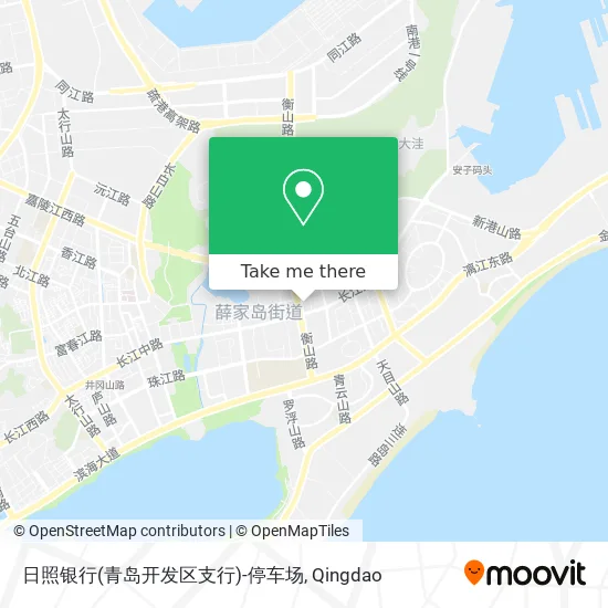 日照银行(青岛开发区支行)-停车场 map