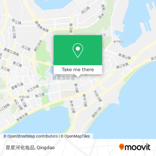 星星河化妆品 map