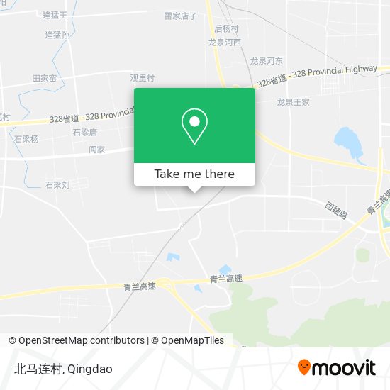 北马连村 map