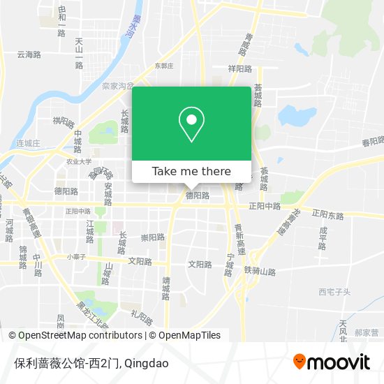 保利蔷薇公馆-西2门 map