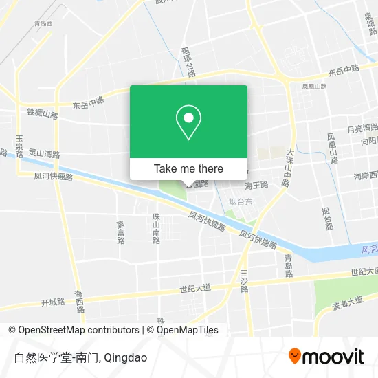 自然医学堂-南门 map