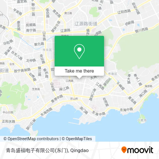 青岛盛福电子有限公司(东门) map