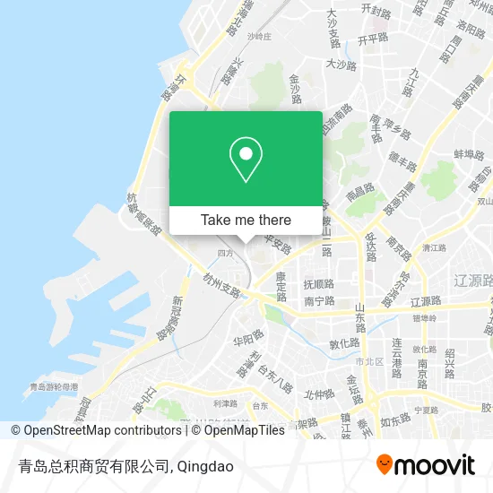 青岛总积商贸有限公司 map