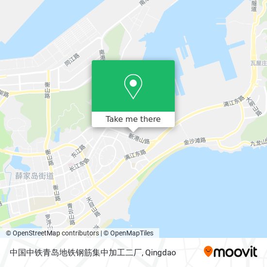 中国中铁青岛地铁钢筋集中加工二厂 map