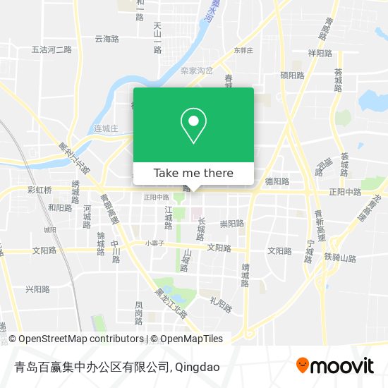 青岛百赢集中办公区有限公司 map