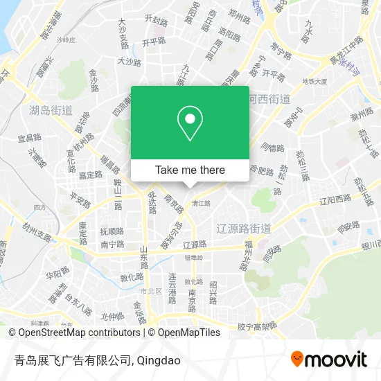 青岛展飞广告有限公司 map
