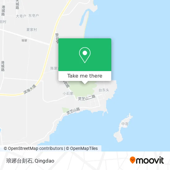 琅琊台刻石 map