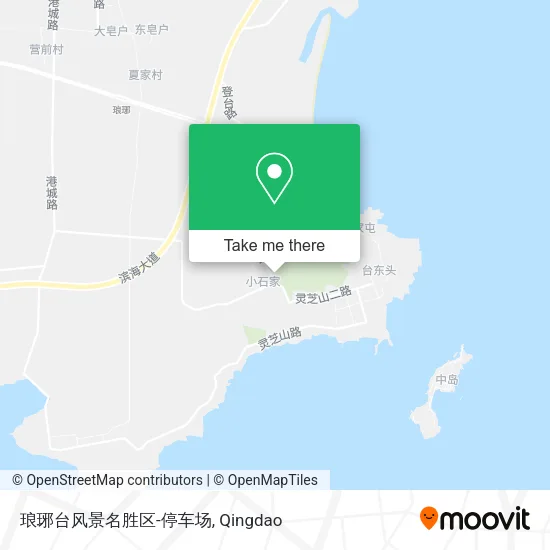 琅琊台风景名胜区-停车场 map