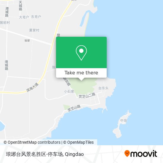 琅琊台风景名胜区-停车场 map