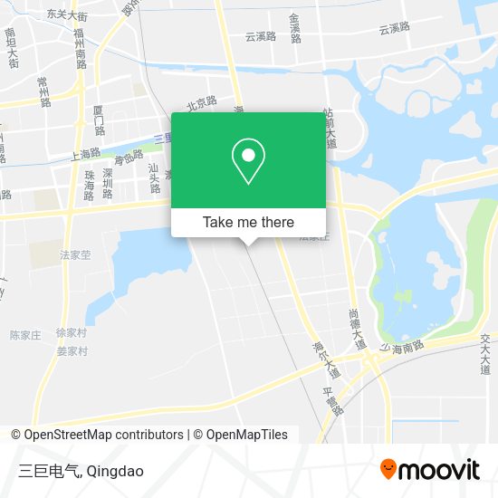 三巨电气 map