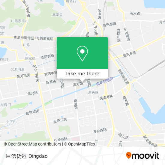 巨信货运 map