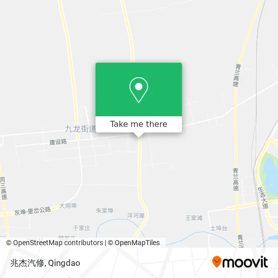 兆杰汽修 map
