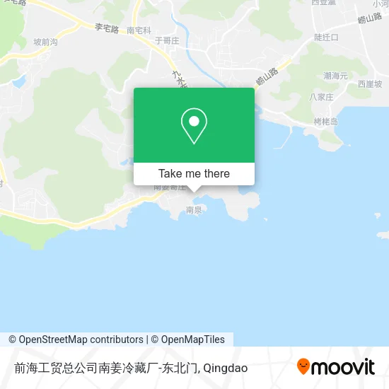 前海工贸总公司南姜冷藏厂-东北门 map