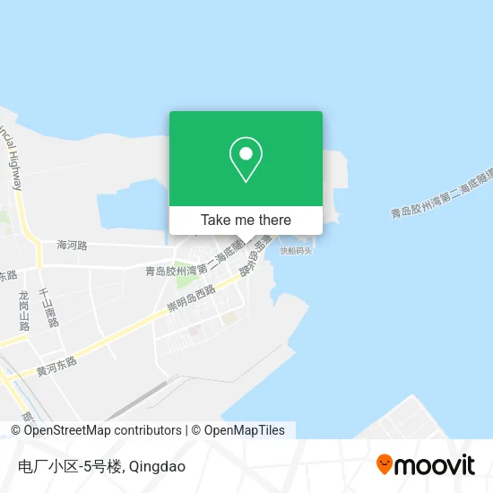 电厂小区-5号楼 map