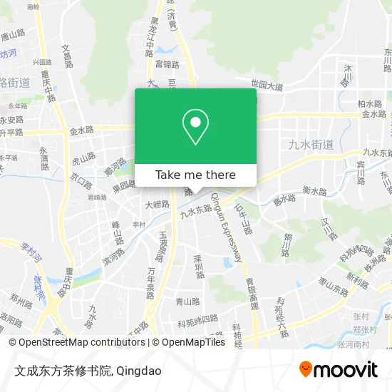 文成东方茶修书院 map