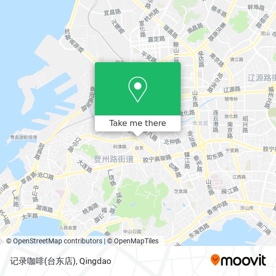 记录咖啡(台东店) map