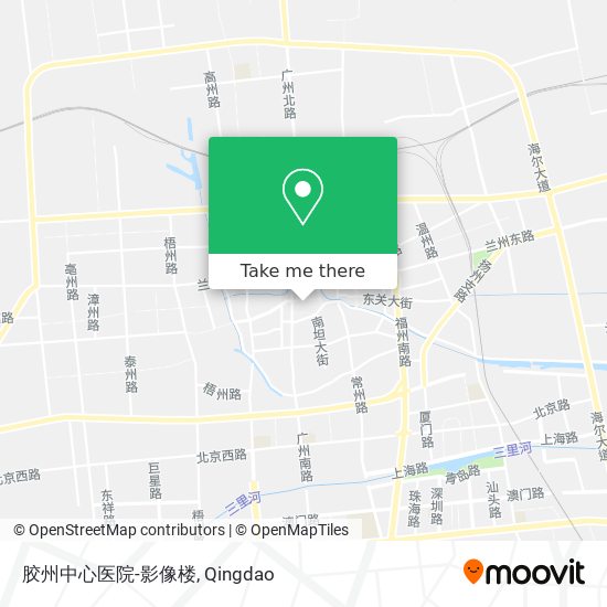 胶州中心医院-影像楼 map