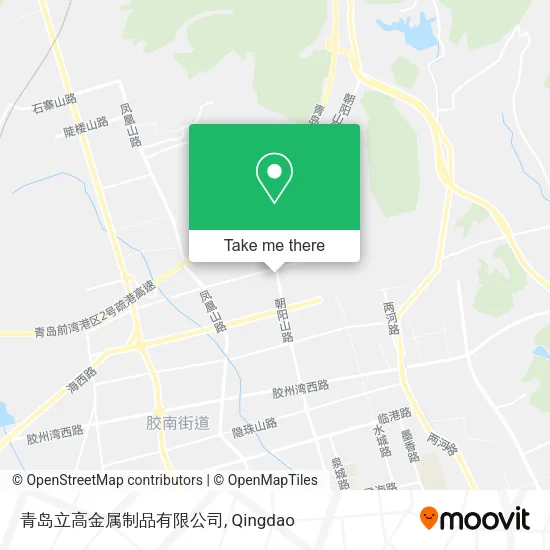 青岛立高金属制品有限公司 map