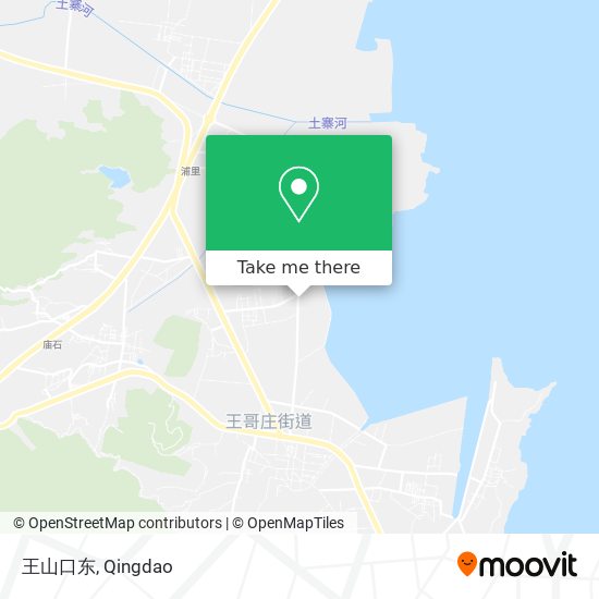 王山口东 map