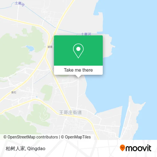 柏树人家 map
