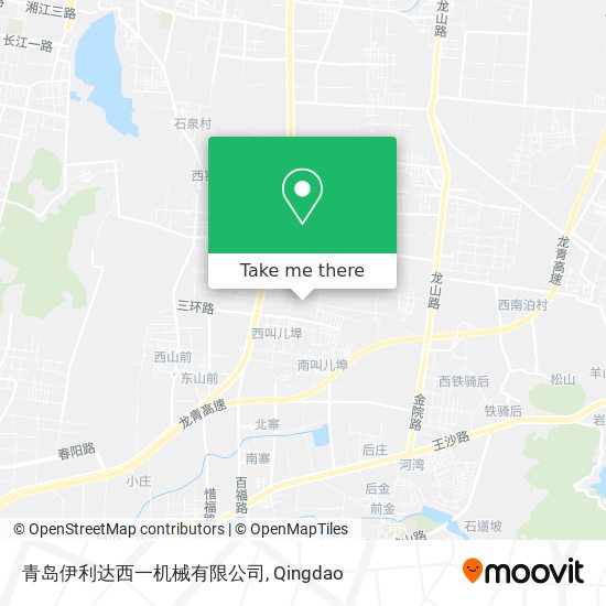 青岛伊利达西一机械有限公司 map