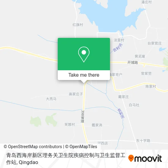青岛西海岸新区理务关卫生院疾病控制与卫生监督工作站 map