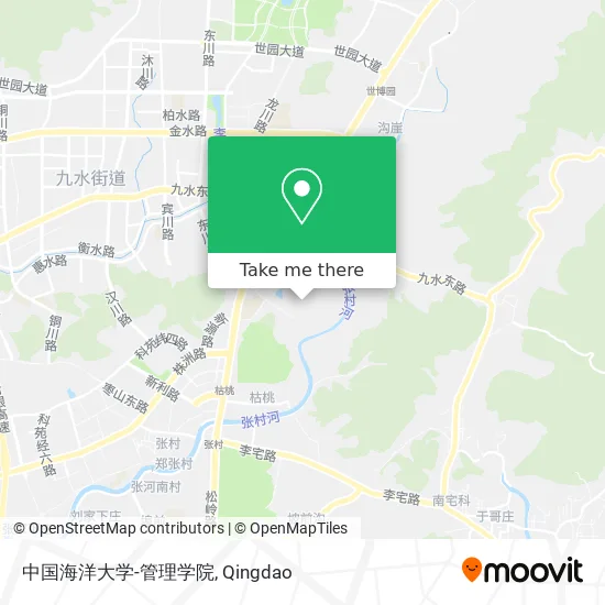 中国海洋大学-管理学院 map