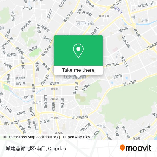 城建鼎都北区-南门 map
