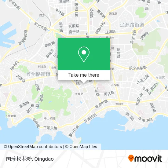 国珍松花粉 map