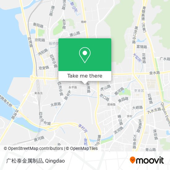 广松泰金属制品 map