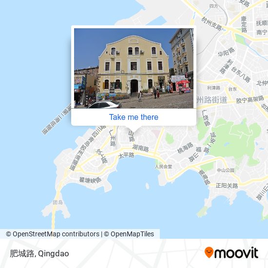 肥城路 map