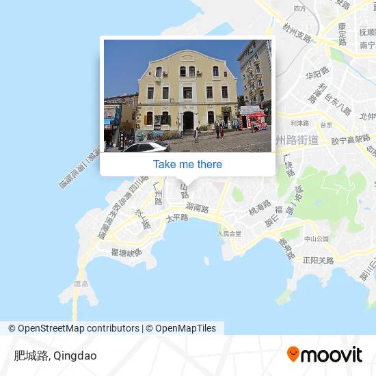 肥城路 map