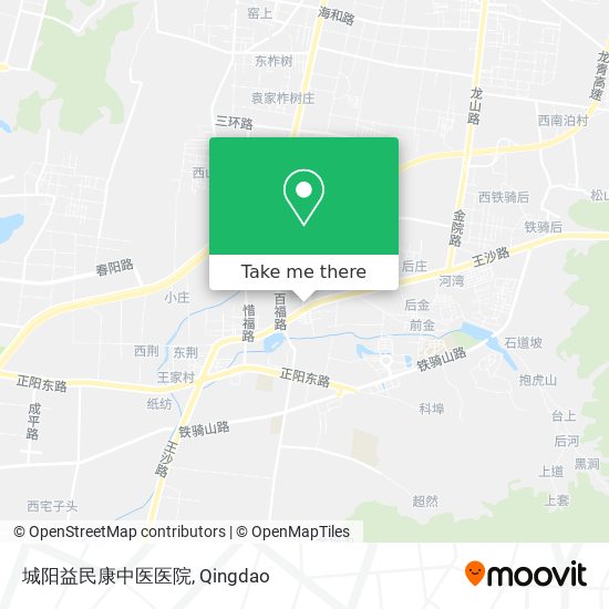城阳益民康中医医院 map
