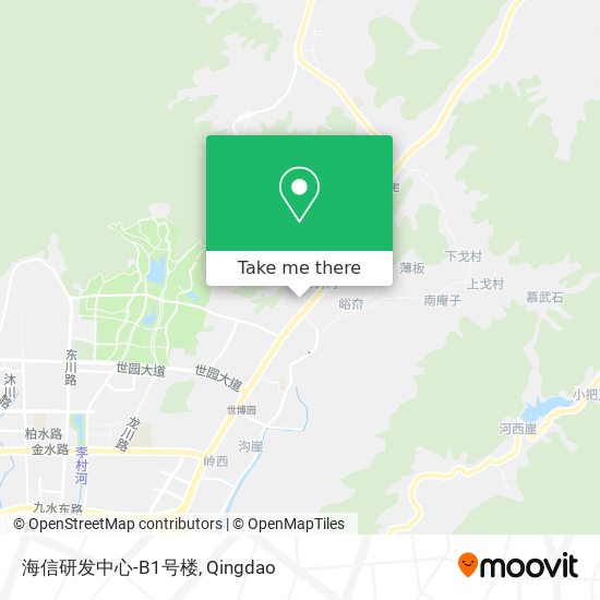 海信研发中心-B1号楼 map