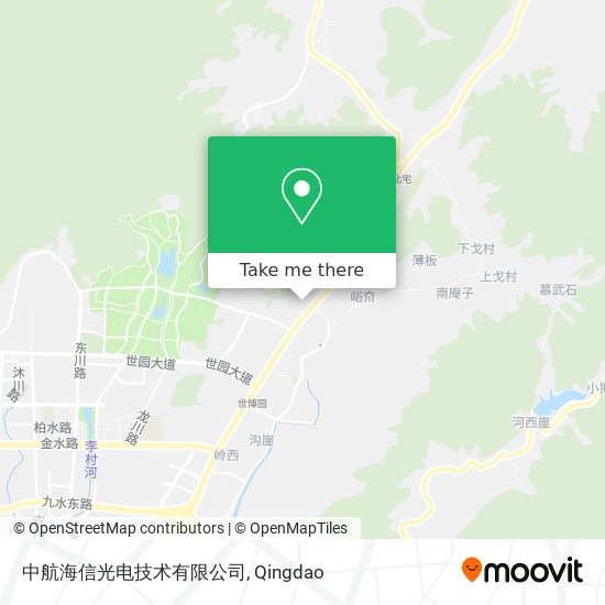 中航海信光电技术有限公司 map