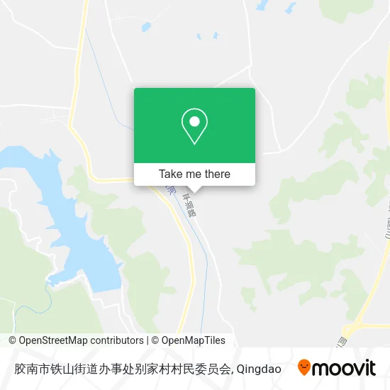 胶南市铁山街道办事处别家村村民委员会 map