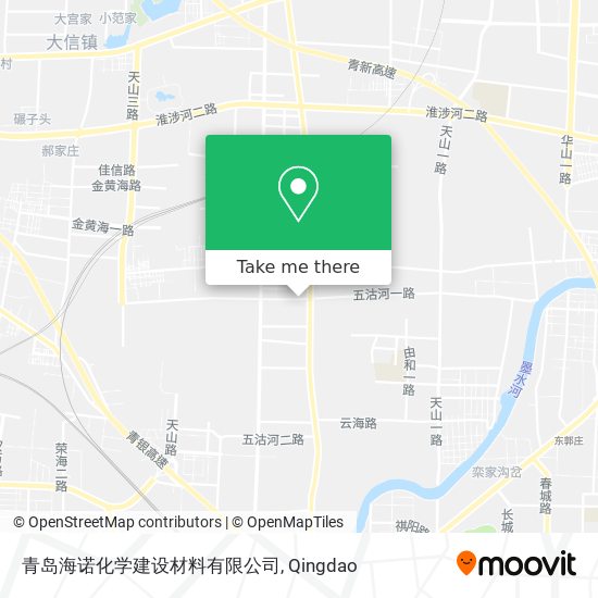 青岛海诺化学建设材料有限公司 map