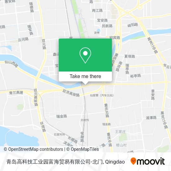 青岛高科技工业园富海贸易有限公司-北门 map