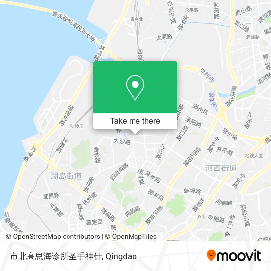 市北高思海诊所圣手神针 map