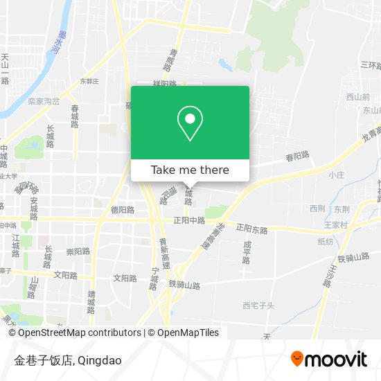 金巷子饭店 map